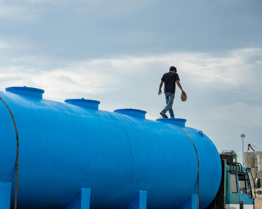 Interceptor Tank Installation